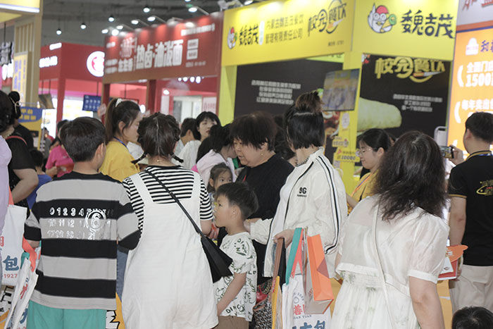 5月BRFE餐饮加盟展会西安站展会现场